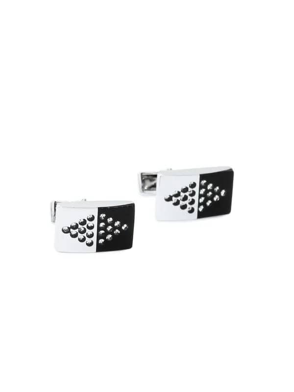 Hakashi Men Black Cufflinks