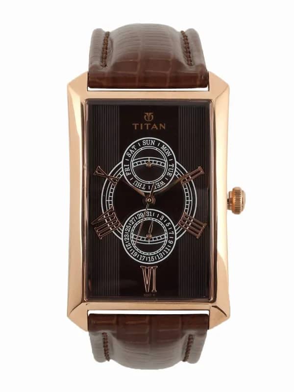 Titan Men Brown Watch