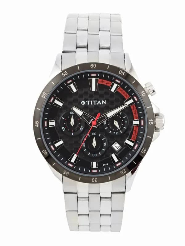 Titan Men Black Watch