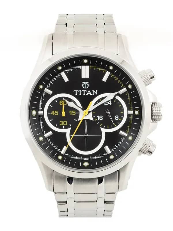 Titan Men Black Watch