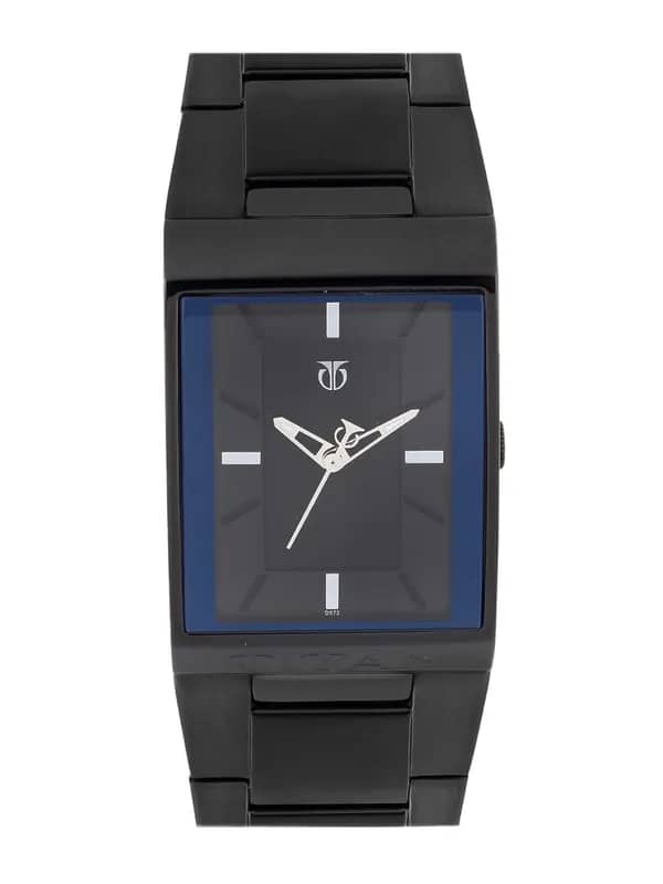 Titan Men Black Dial Watch