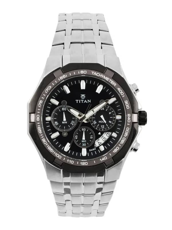 Titan Men Black Watch