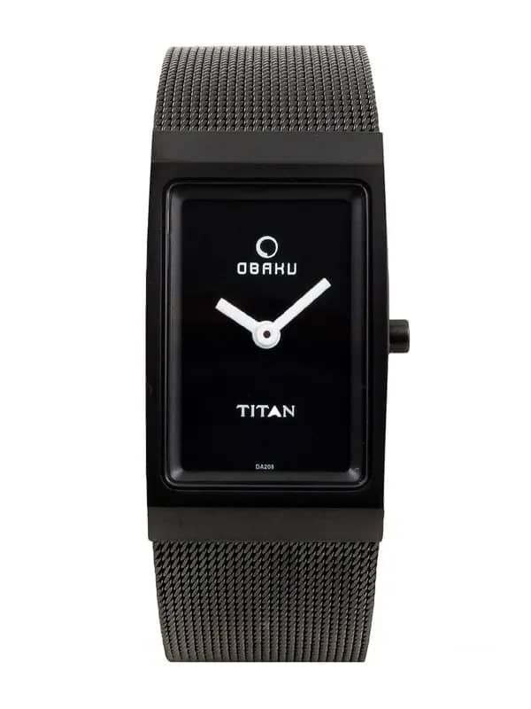 Titan Women Black Watch