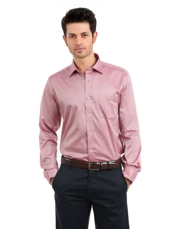 Arrow Men Pink Slim Fit Shirt