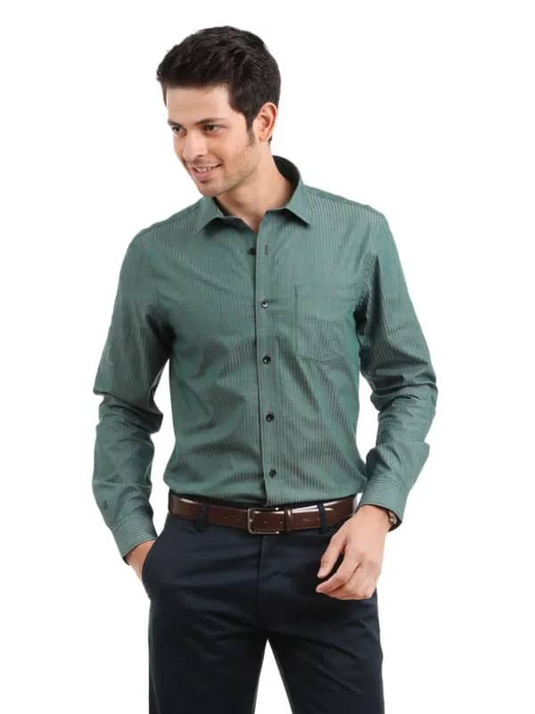 Arrow Men Green Shirt