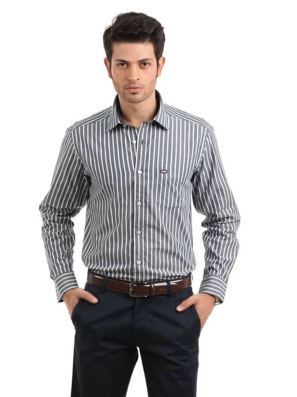 Arrow Sport Men Blue Slim Fit Shirt