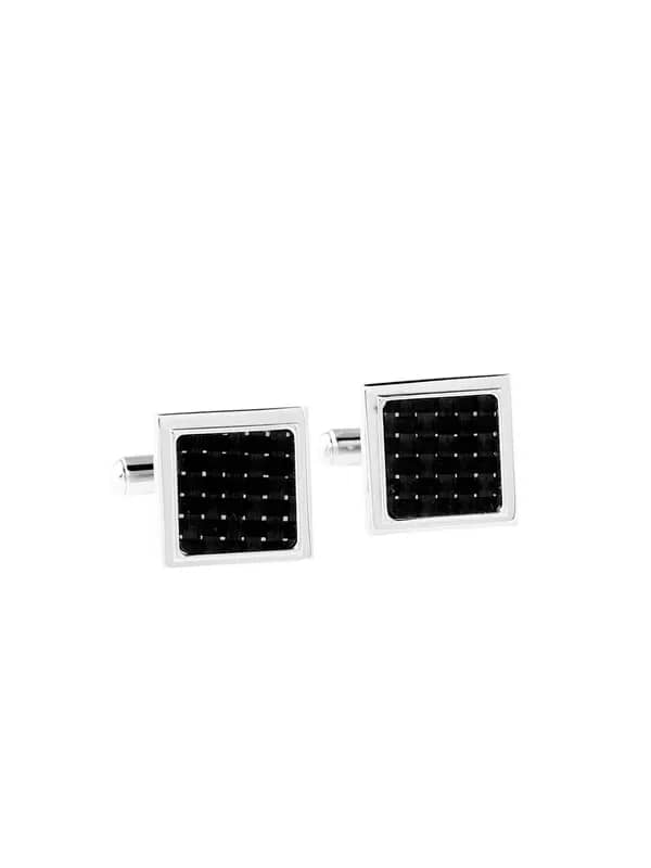 Revv Men Black Cufflinks