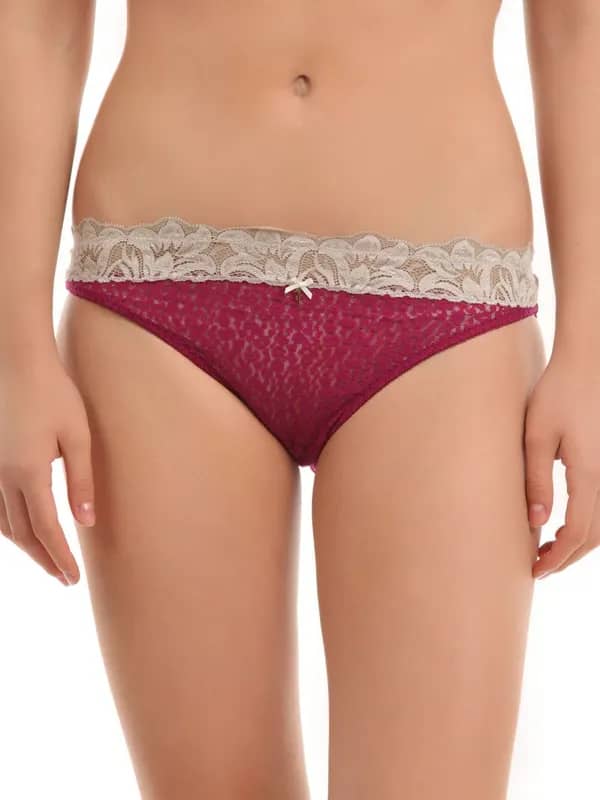 Avirate Magenta Hi-Leg Brief