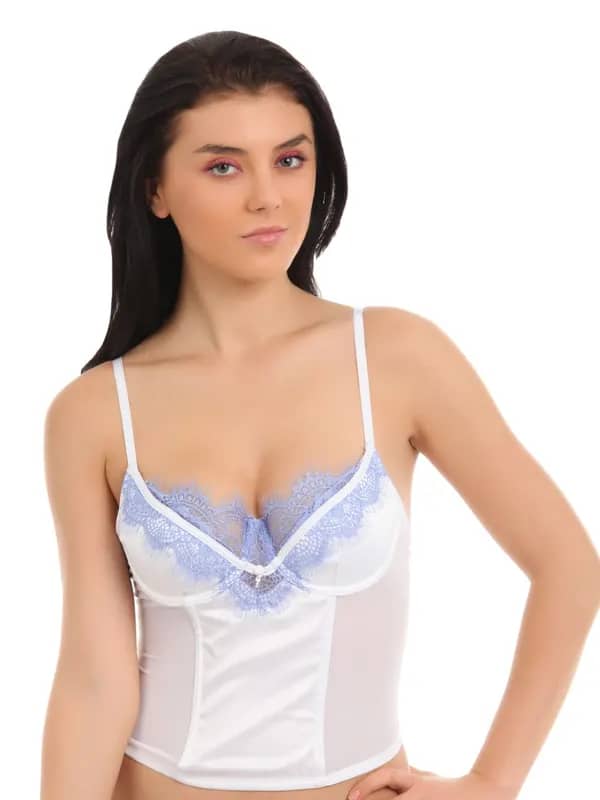 Avirate White Wired Corset Shapewear