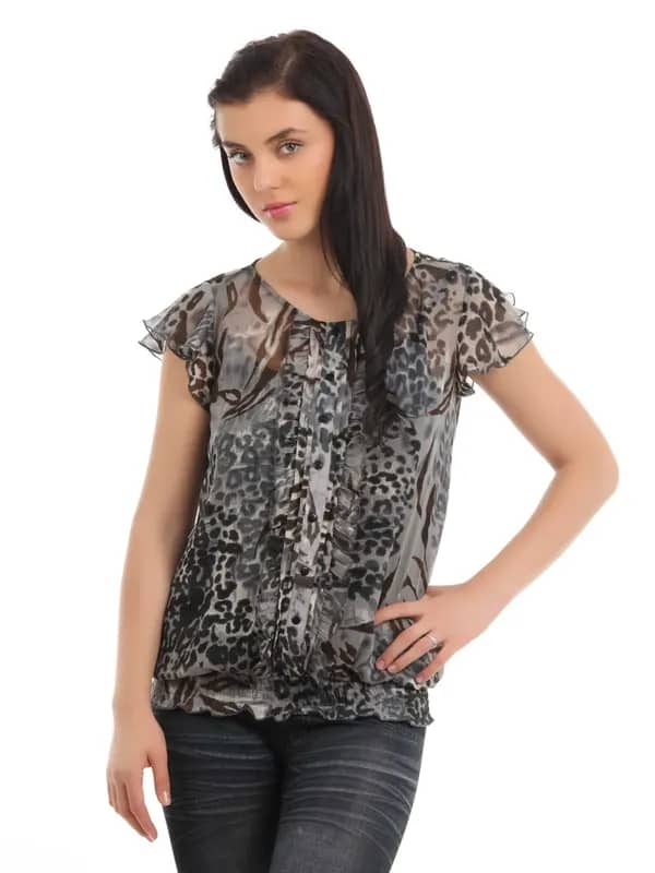 Femella Women Grey Top