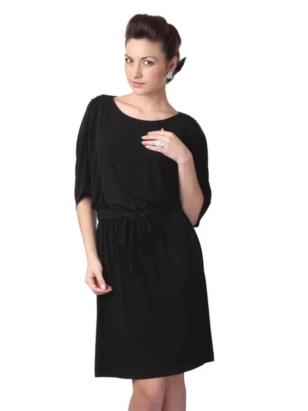 Avirate Black Dress