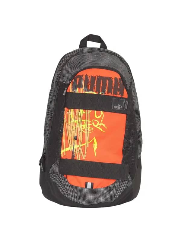 Puma Unisex Scribble Black Backpack