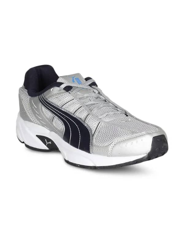 Puma Unisex Tornado Silver Navy Shoes