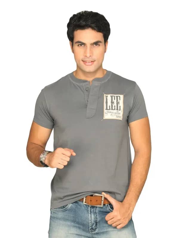 Lee Men's Storm Grey T-shirt