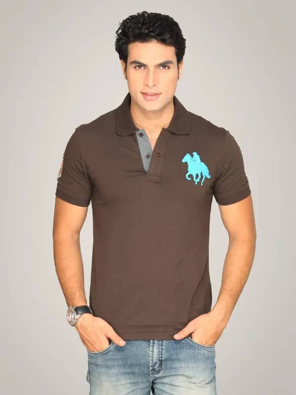 Classic Polo Classic Polo Swiss Brown Tee T-Shirt