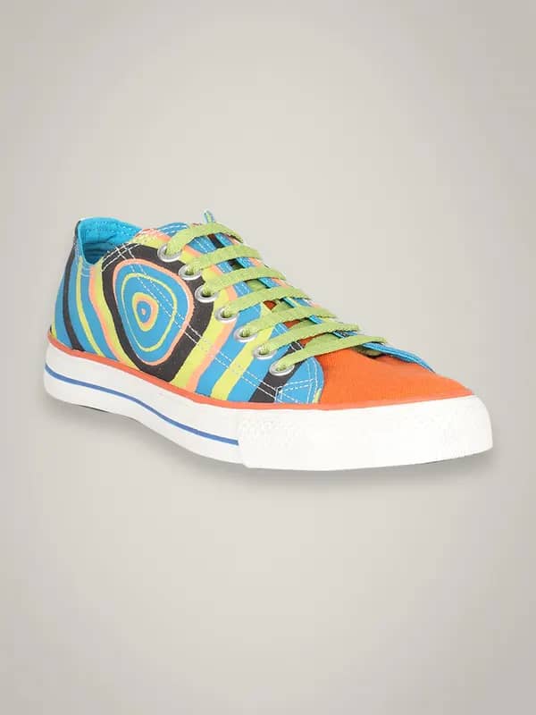 Converse Unisex Cyclone Print Ox Orange Shoe