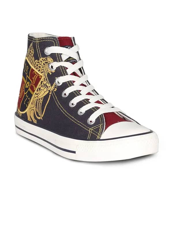Lotto Unisex Canvas Navy Blue Shoe
