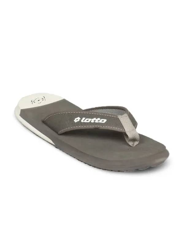 Lotto Men's Tonga Thong Grey Flip Flop