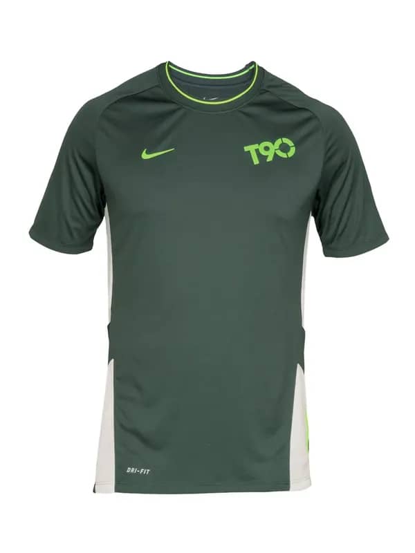 Nike Men's Training Green Grey T-shirt