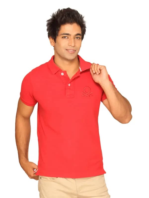 UCB Men's Big Ben Logo Red T-shirt
