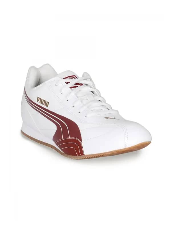 Puma Unisex Wirko White Red Shoes