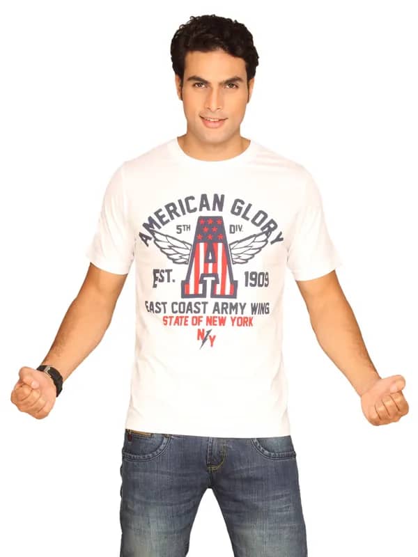 Locomotive Men's Fateeion White T-shirt