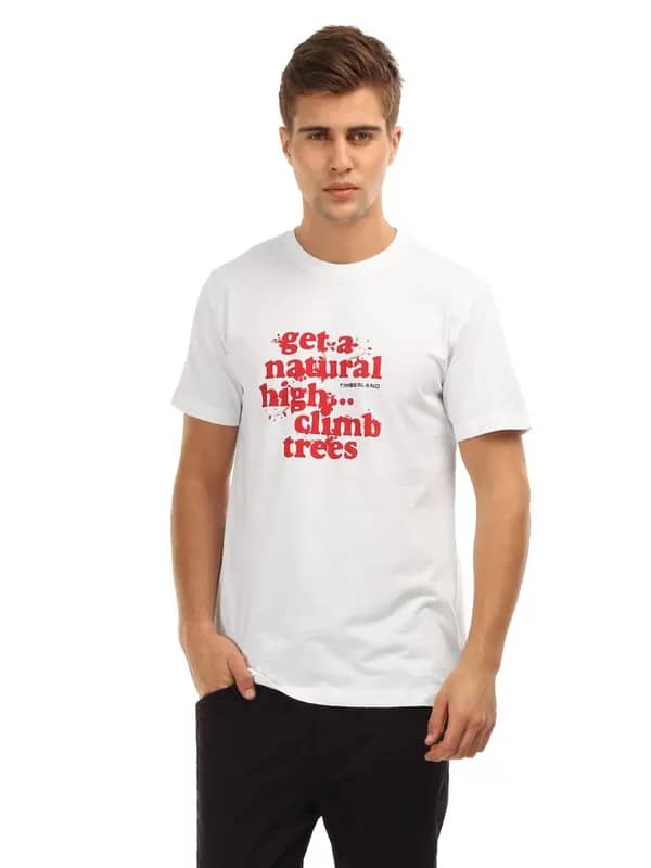 Timberland Men's Eclectic White T-shirt