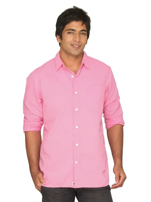 Timberland Men Claremont Popl Pink Shirt