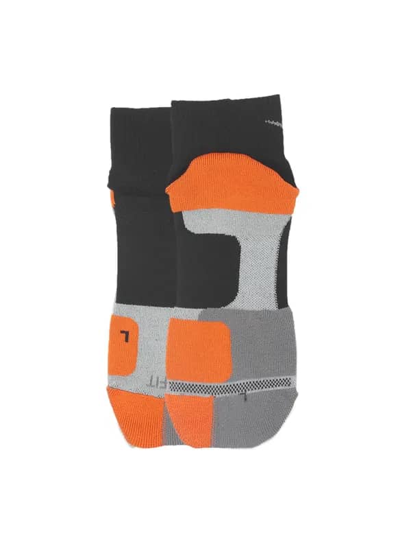 Nike Men's Elit Black Orange Socks