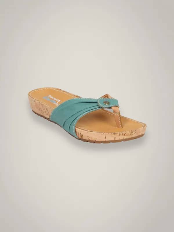 Timberland Women's Estela Umbrella Green Flip Flop
