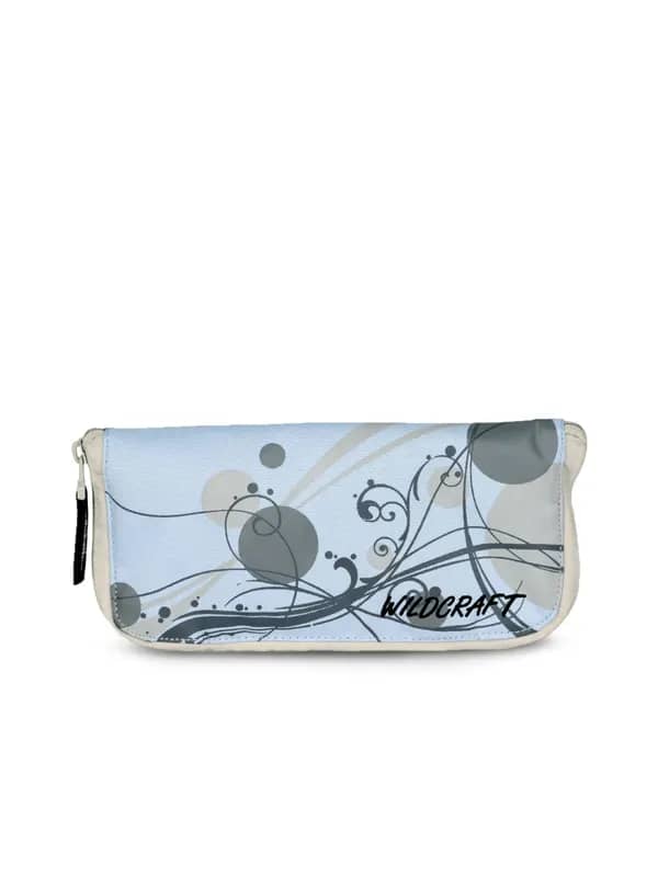 Wildcraft Women Blue Printed Wallet