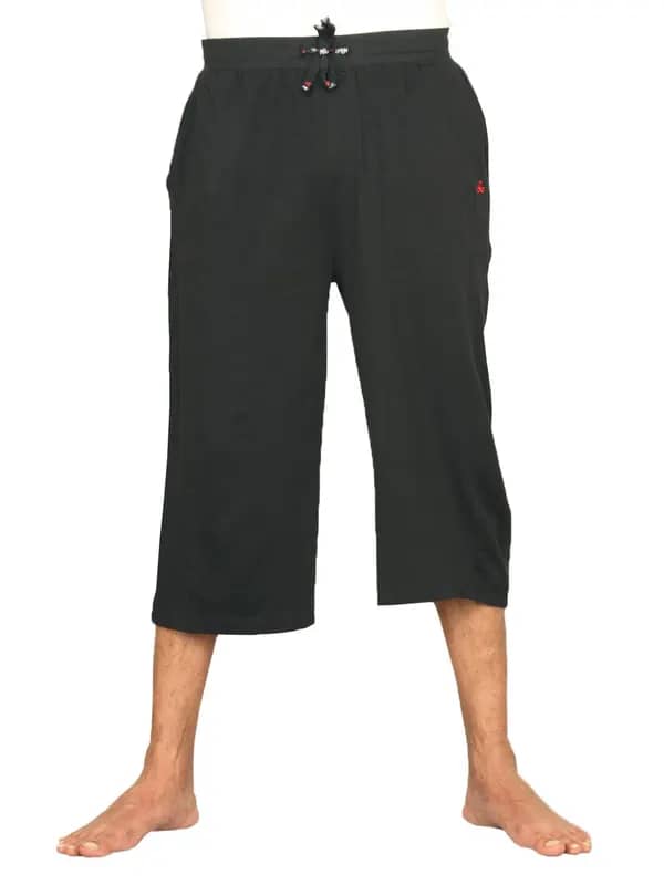 Urban Yoga Men Bottom Black Track Pants