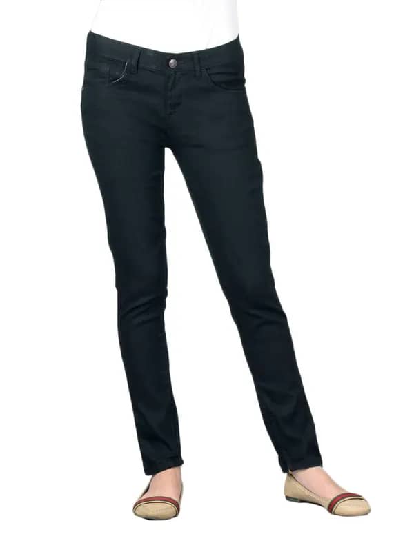 Jealous 21 Women Supper Zipped Ankle Black Jeans