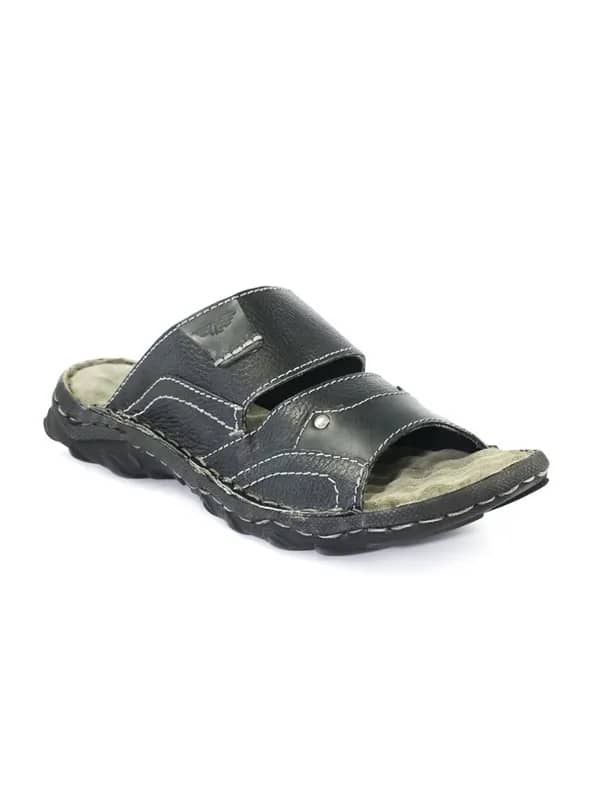 Red Tape Men Casual Black Floater