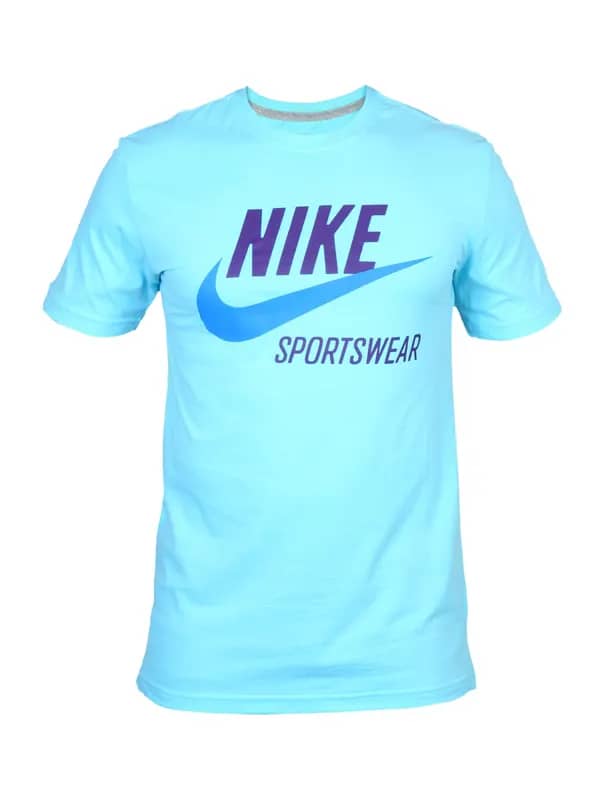 Nike Men's As Icon Blue T-shirt