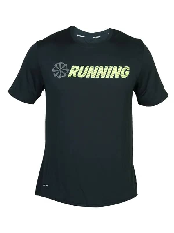 Nike Men's As Challen Black T-shirt