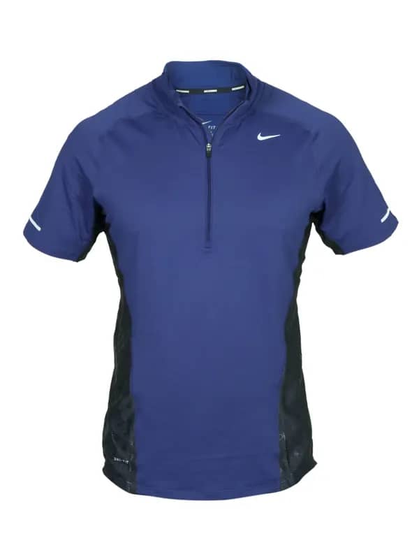Nike Men's As Spher Navy Blue T-shirt