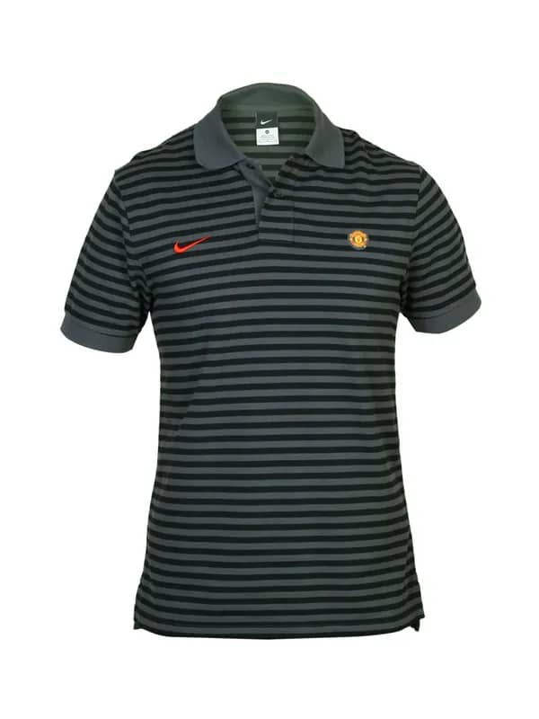 Nike Men's Grey Polo T-Shirt