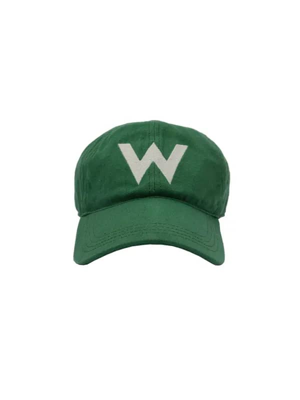 Wrangler Men Green Canvas Cap