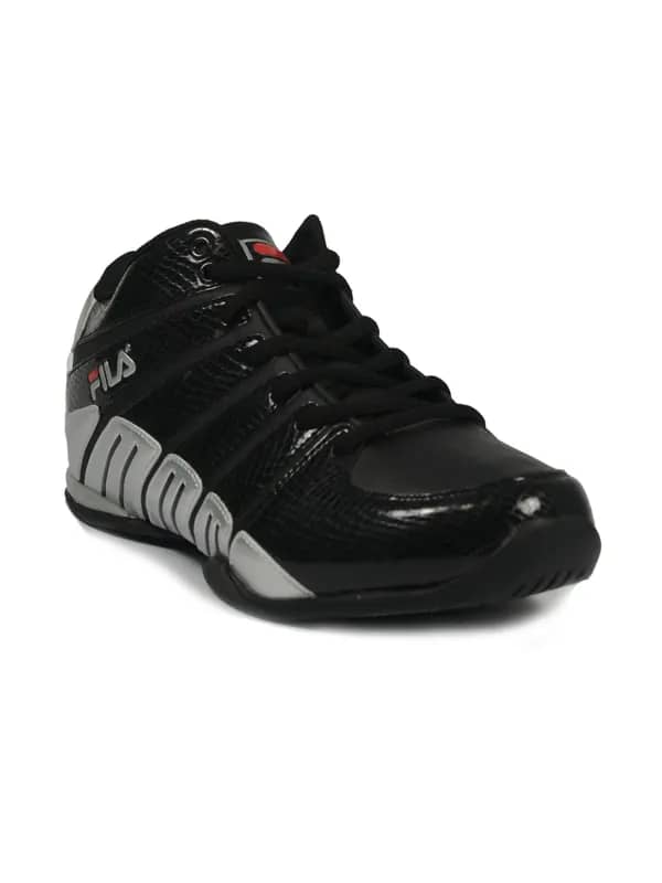 Fila Men's Roller Black Silver Shoe