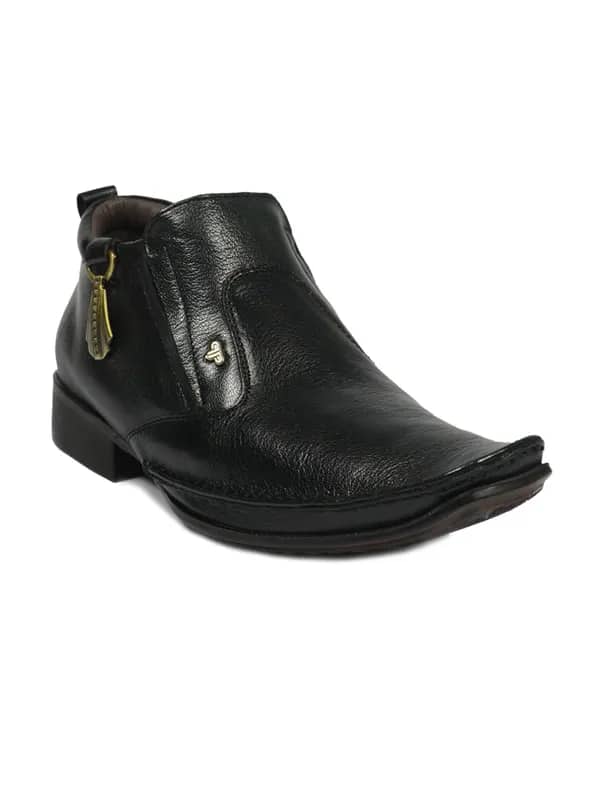 Provogue Men's Formal Black Shoe