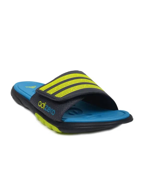 ADIDAS Men Adizero Slide Blue Flip Flops