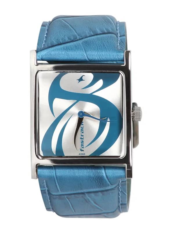 Fastrack Women New Analog Steel Blue Watch