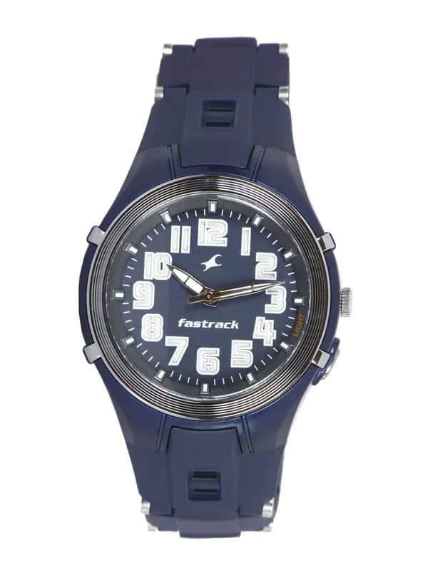 Fastrack Men New Analog Black Navy Watch
