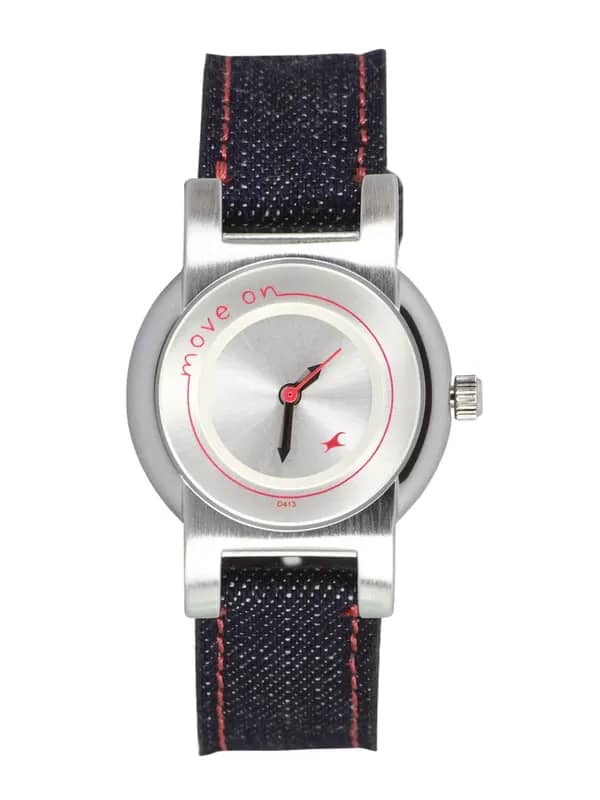 Fastrack Women Steel-Toned Dial Watch 9733SL04
