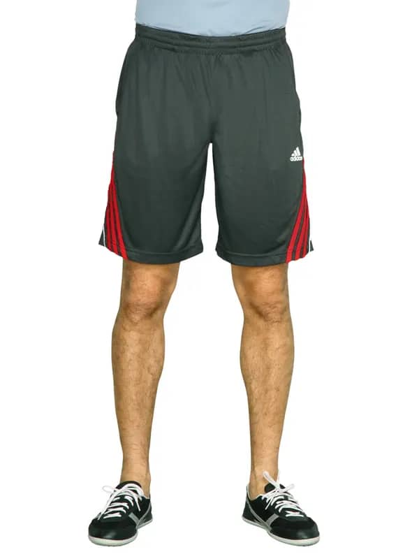 ADIDAS Men Adna 3s Shrt Kn Grey Shorts