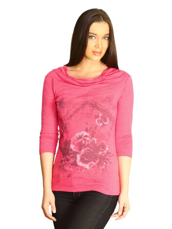 Jealous 21 Women Jealous Gaius Pink Top Pink Tops