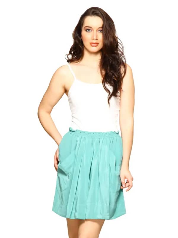 Forever New Women Blue Skirt