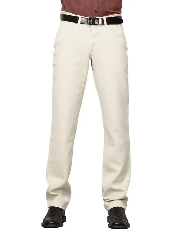 Scullers Men Scul Cream Trousers