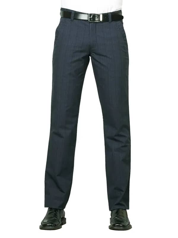 Scullers Men Scul Navy Blue Trousers